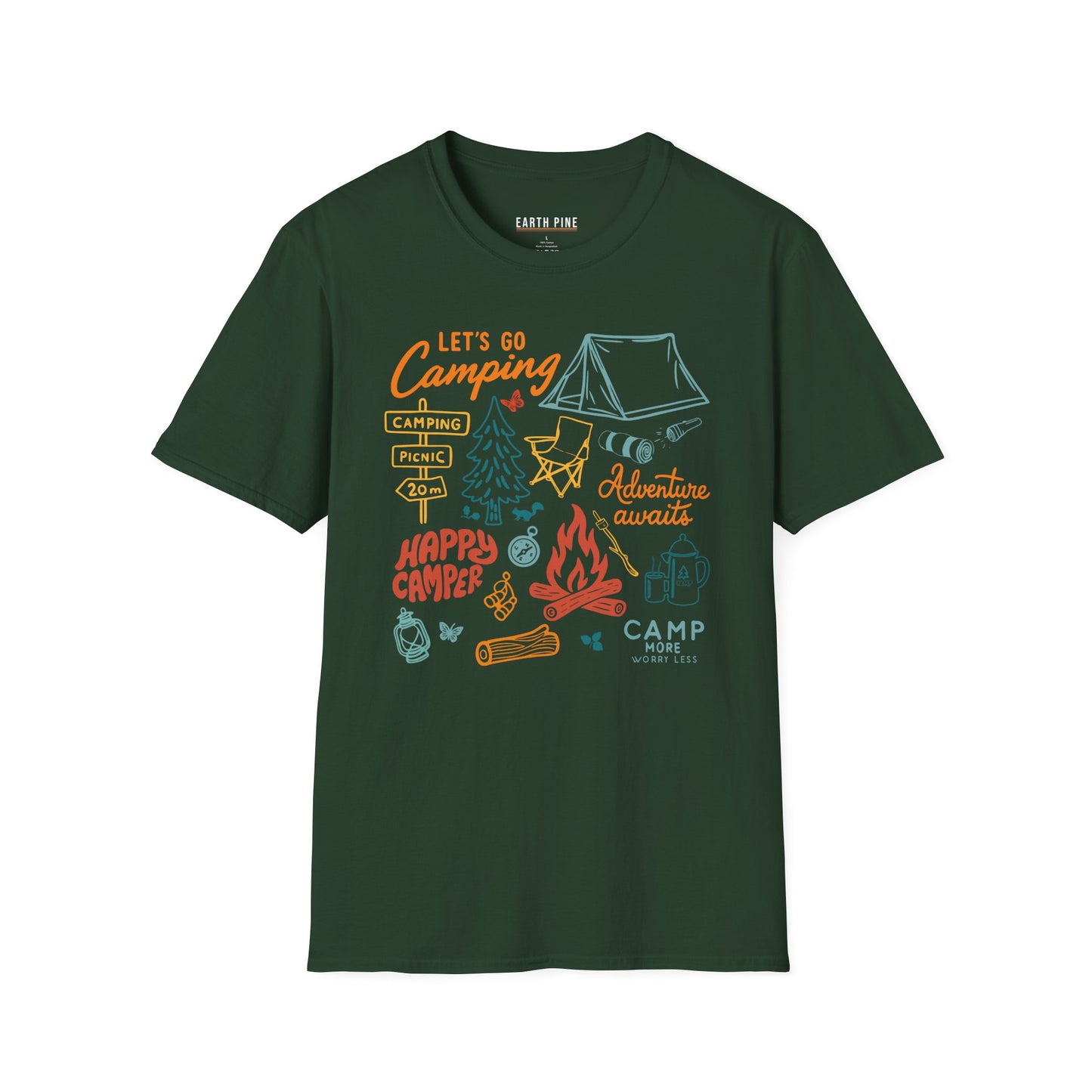 Let's Go Camping T-Shirt