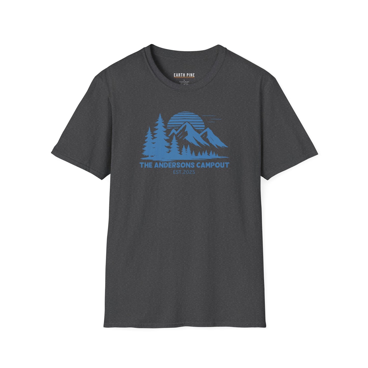 Personalized Family Campout T-Shirt