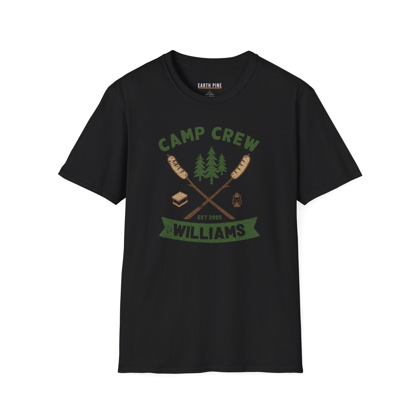 Personalized Camp Crew T-Shirt
