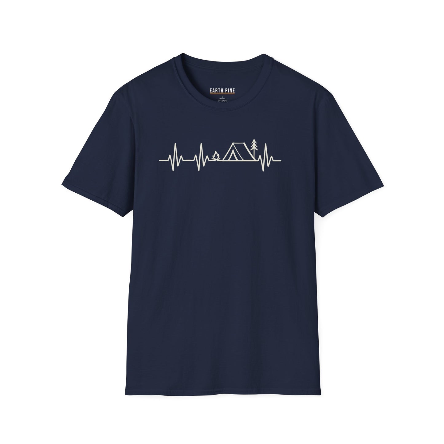 Camping is My Heartbeat T-Shirt