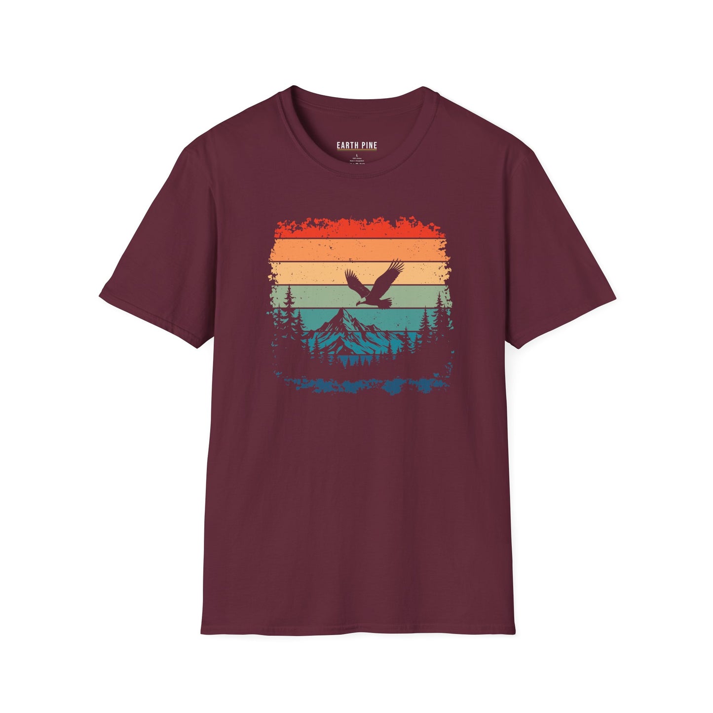 Vintage Sunset Mountain T-Shirt