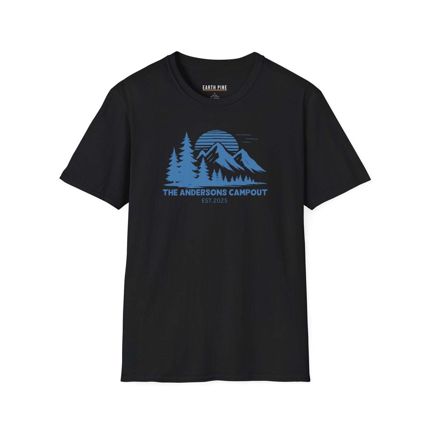Personalized Family Campout T-Shirt