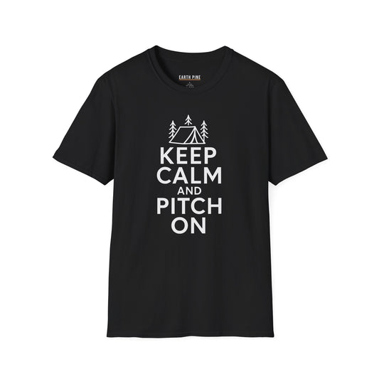 Keep Calm and Pitch on T-Shirt