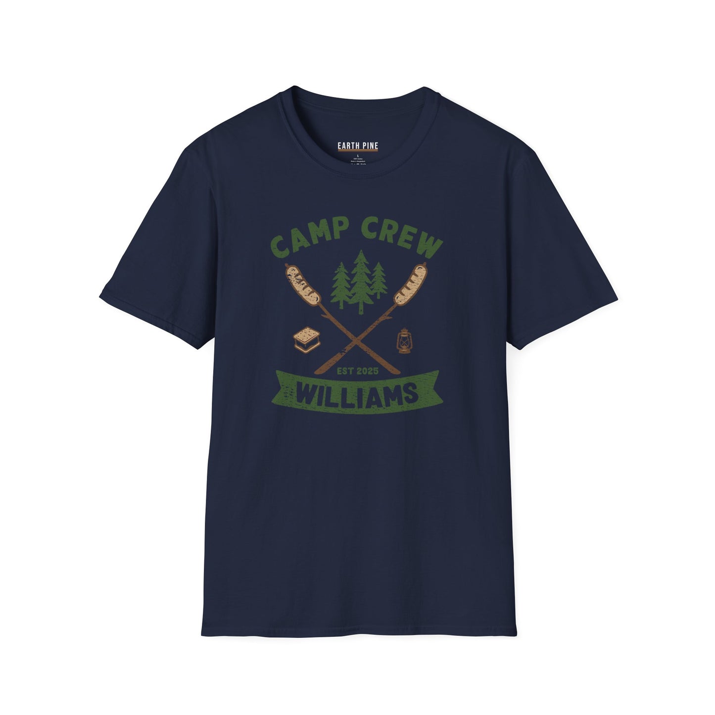 Personalized Camp Crew T-Shirt