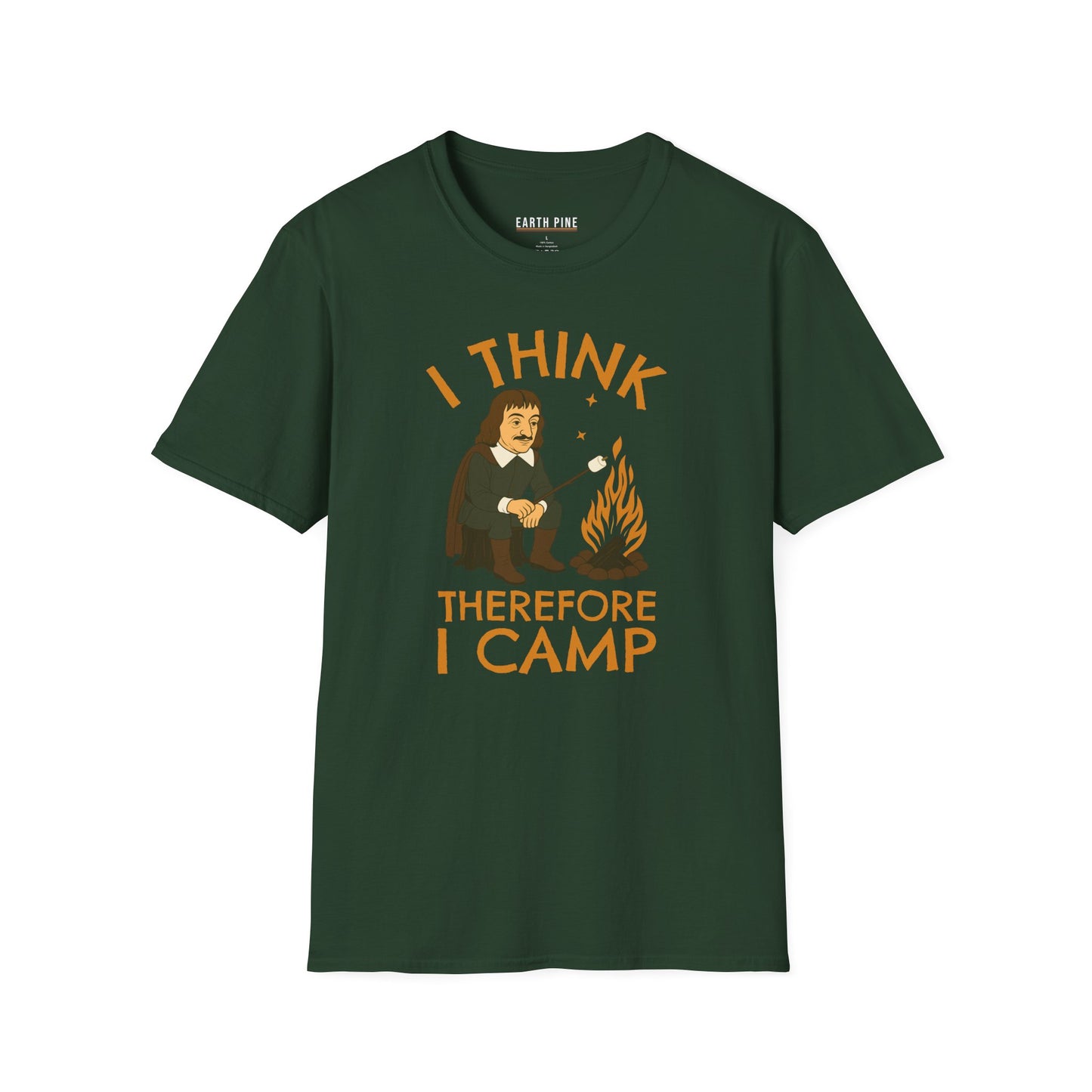 I Think Therefore I Camp T-Shirt