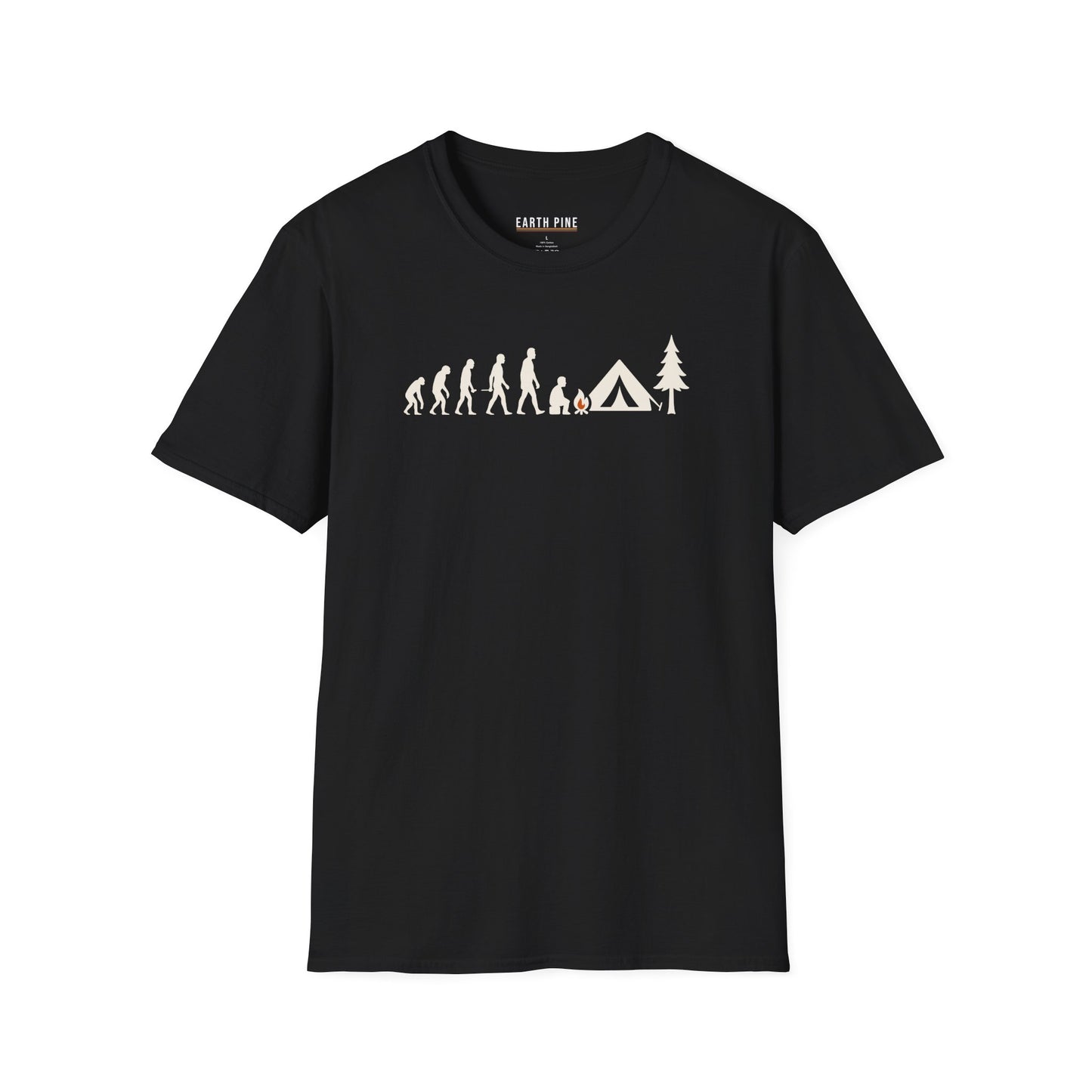 Evolution of Camping T-Shirt