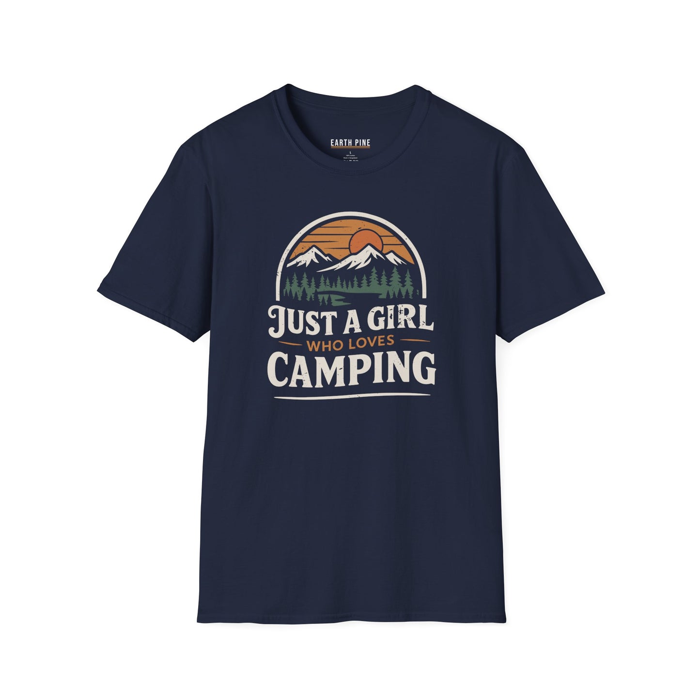 Just a Girl Who Loves Camping T-Shirt