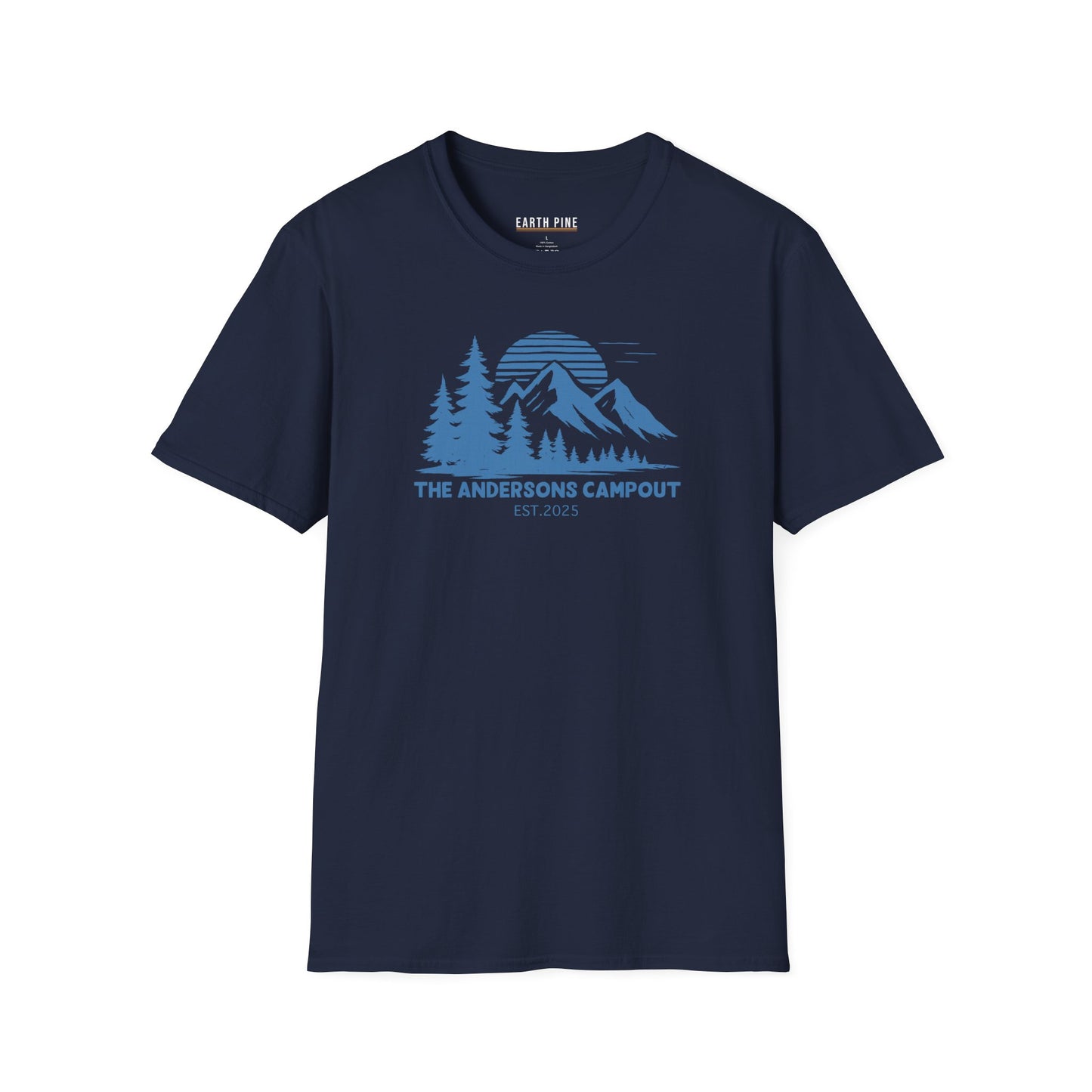 Personalized Family Campout T-Shirt