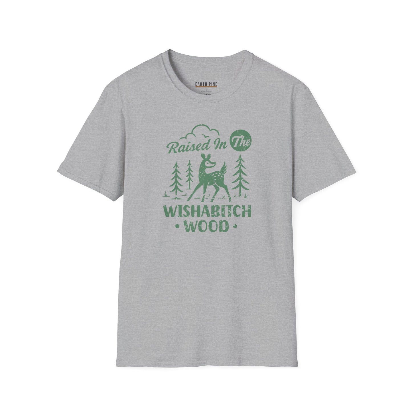 Raised in the Wishabitch Wood T-Shirt