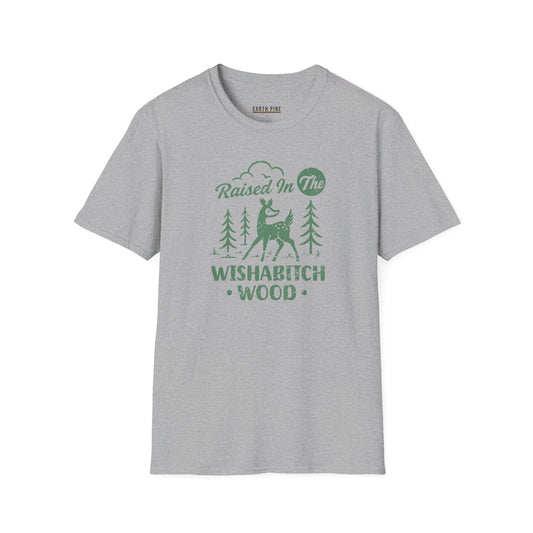 Raised in the Wishabitch Wood T-Shirt