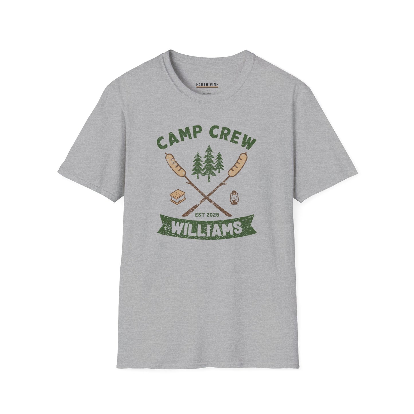 Personalized Camp Crew T-Shirt