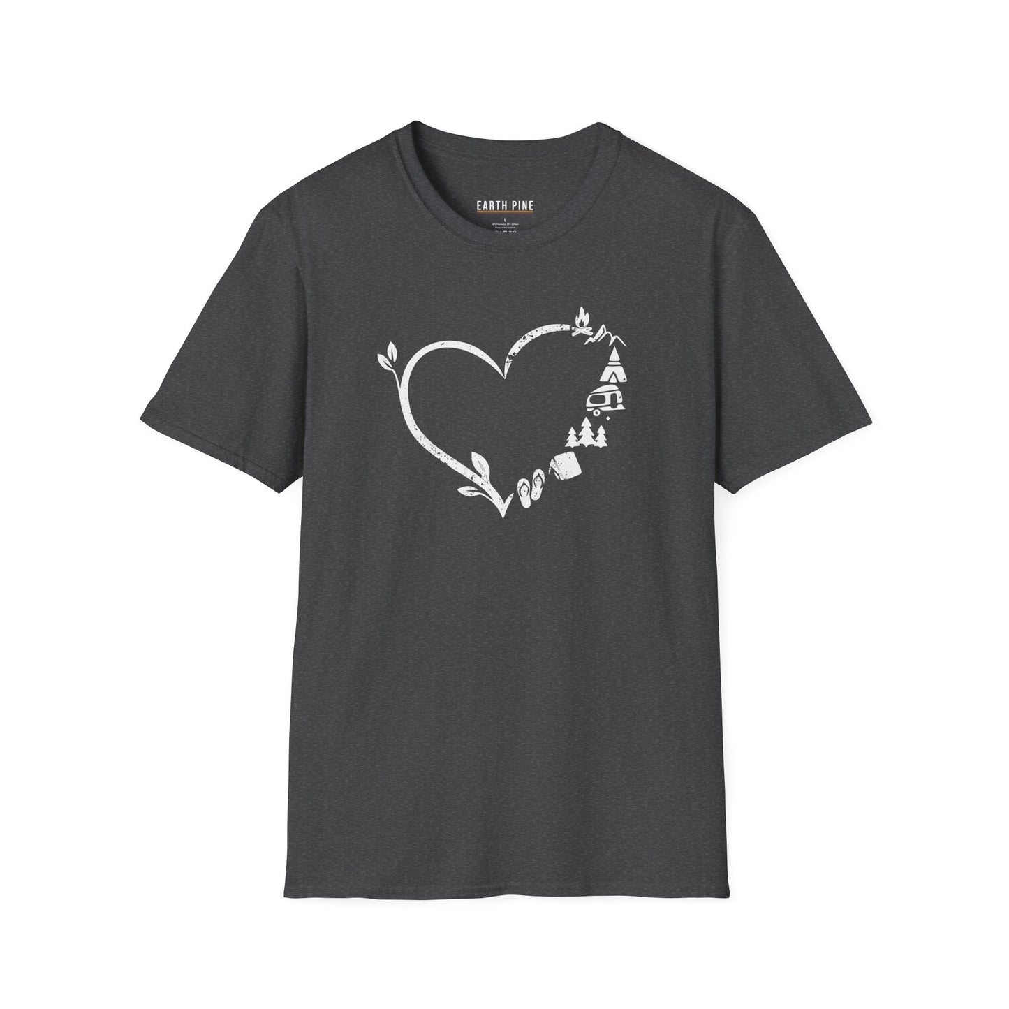 Camping Heart T-Shirt
