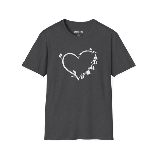 Camping Heart T-Shirt