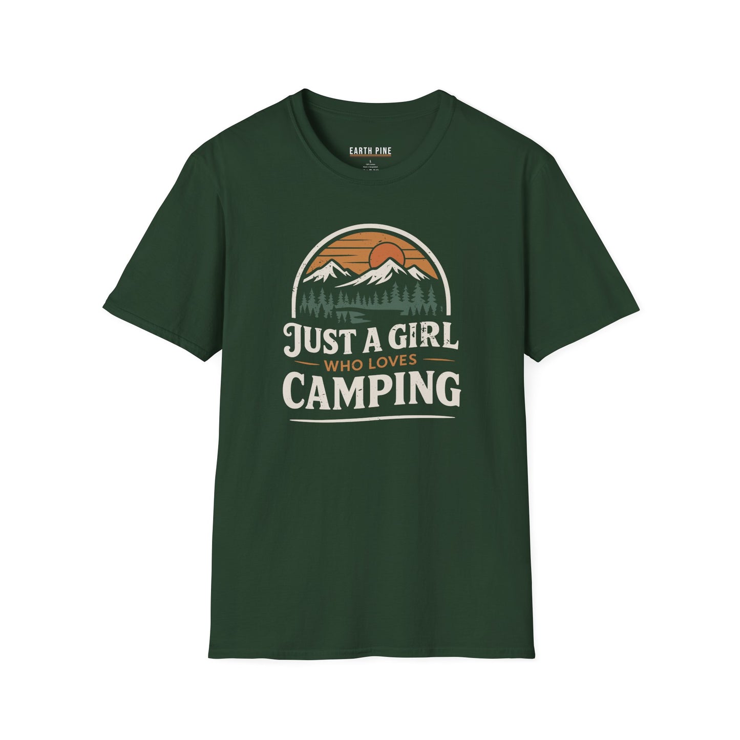 Just a Girl Who Loves Camping T-Shirt