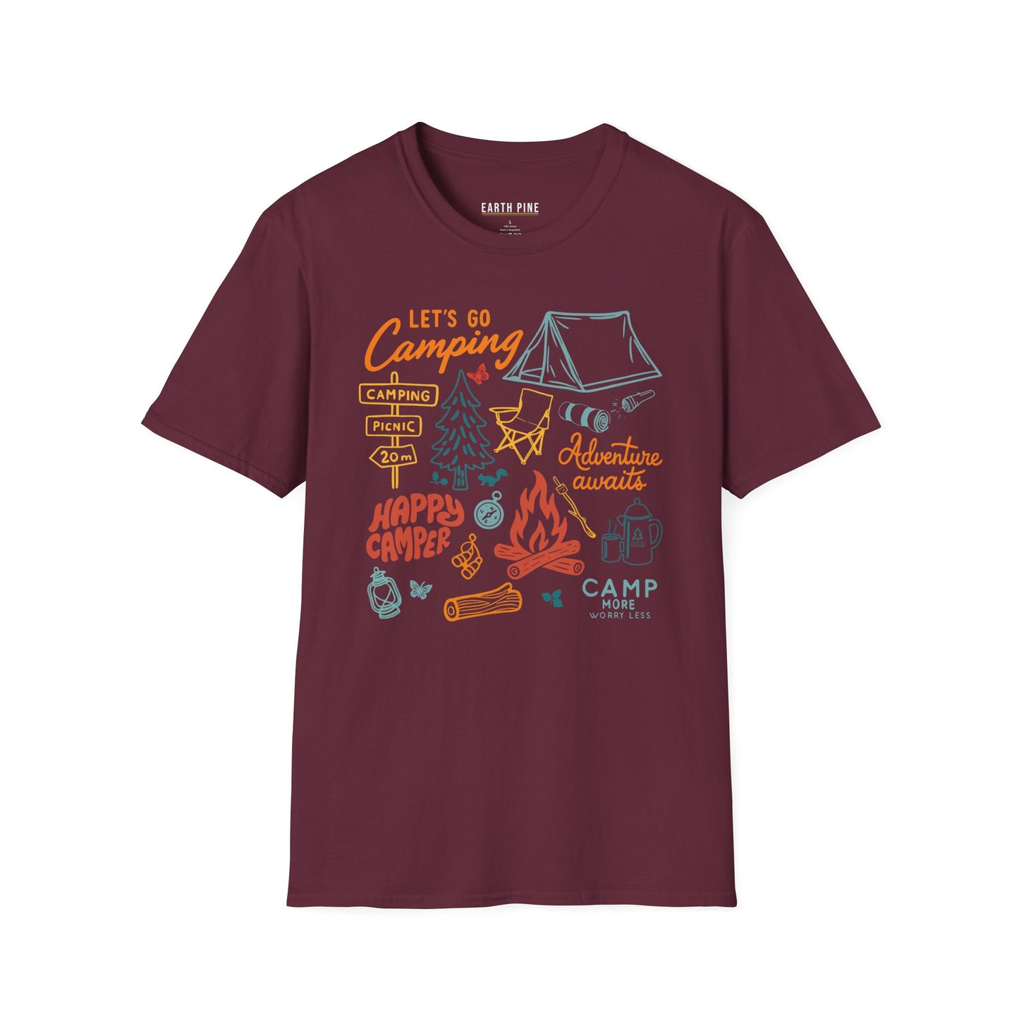 Let's Go Camping T-Shirt