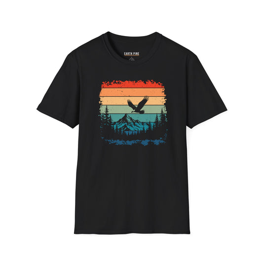 Vintage Sunset Mountain T-Shirt