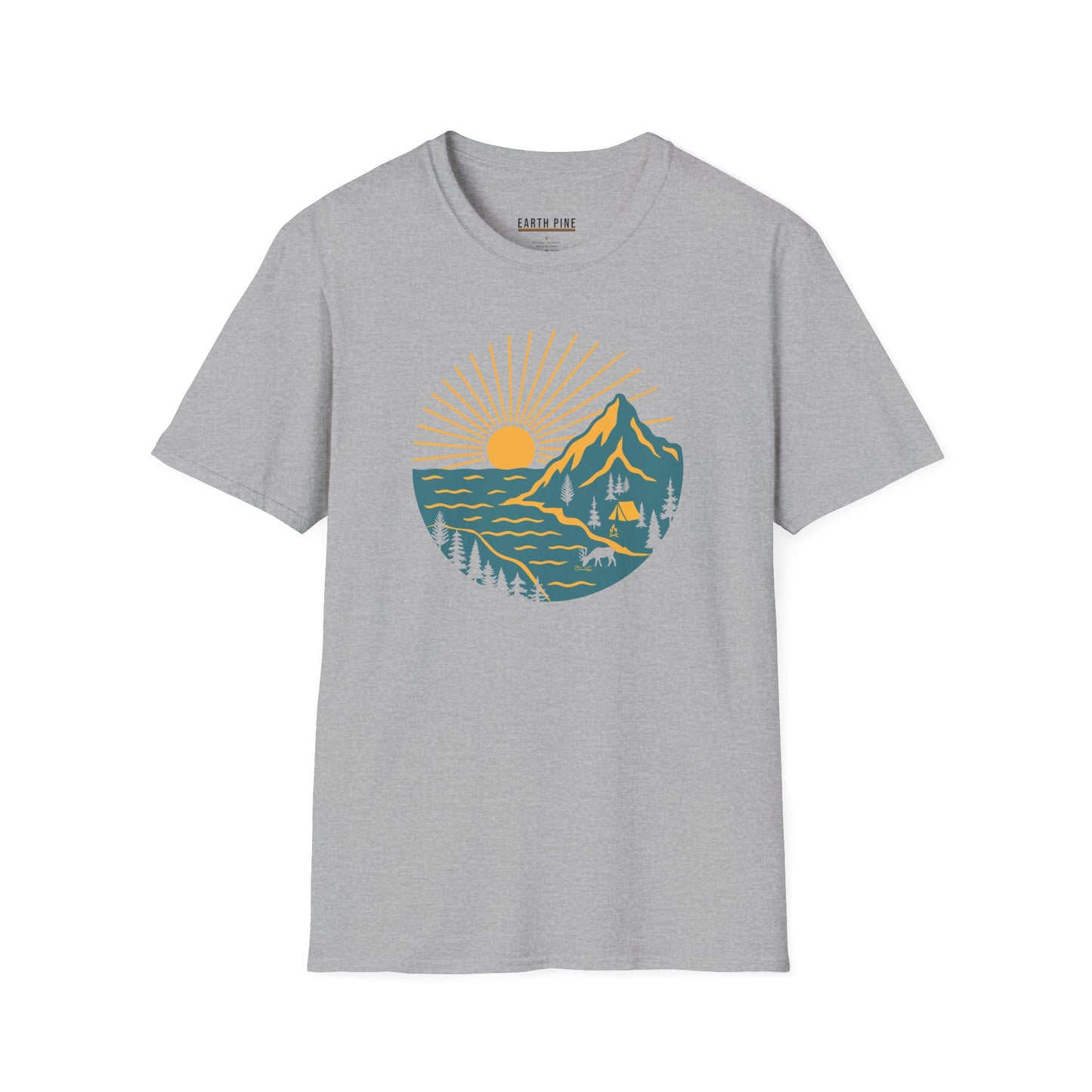 Sunrise Mountain Camping T-Shirt
