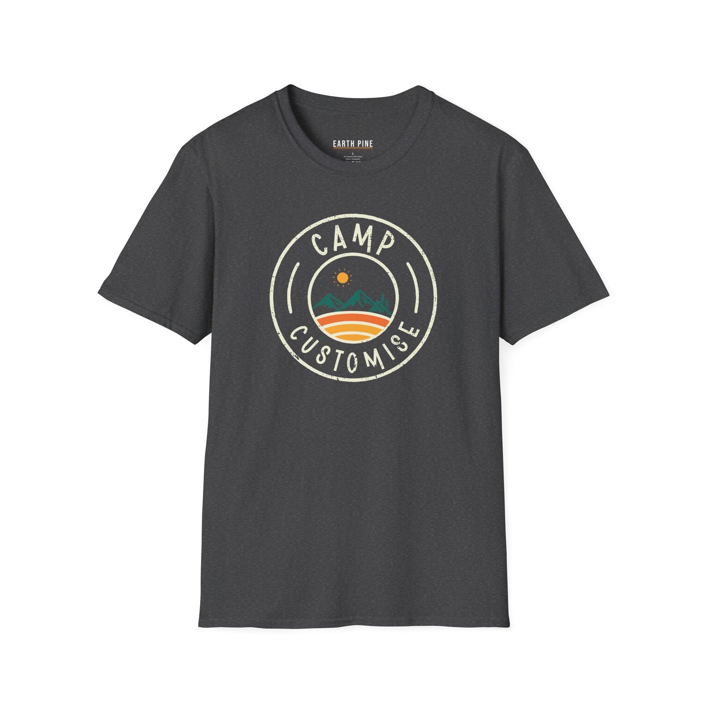 Custom Camping Logo T-Shirt