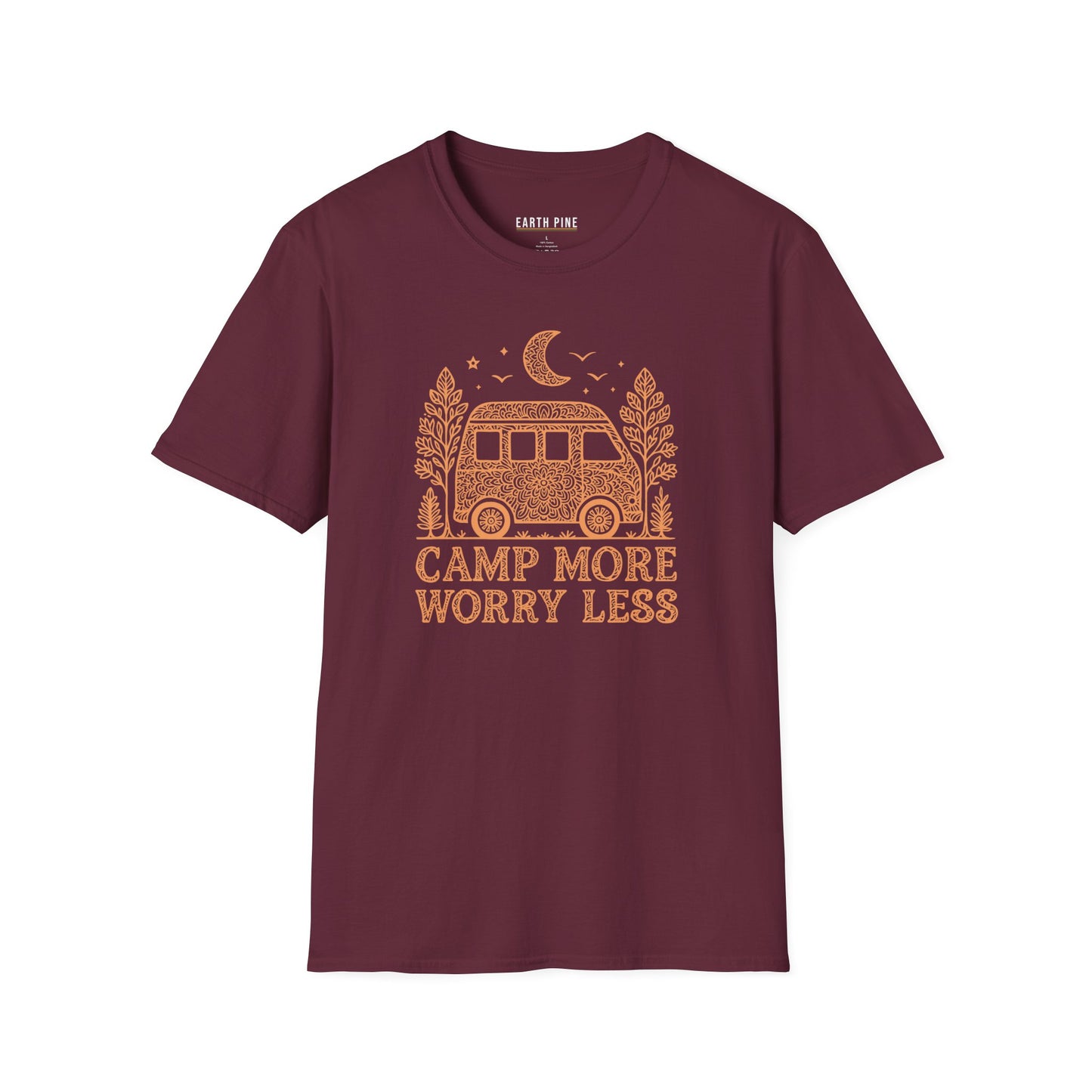 Camp More Worry Less T-Shirt