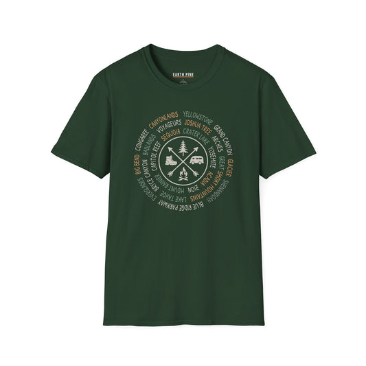 National Parks Adventures T-Shirt
