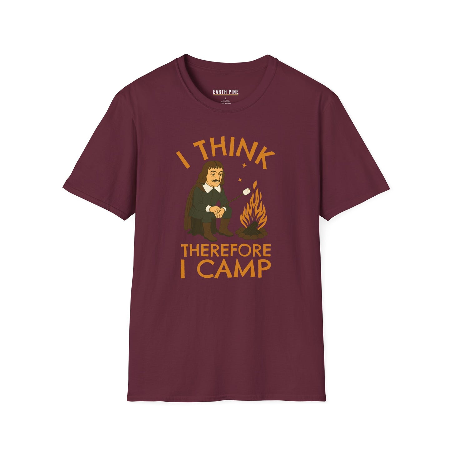 I Think Therefore I Camp T-Shirt