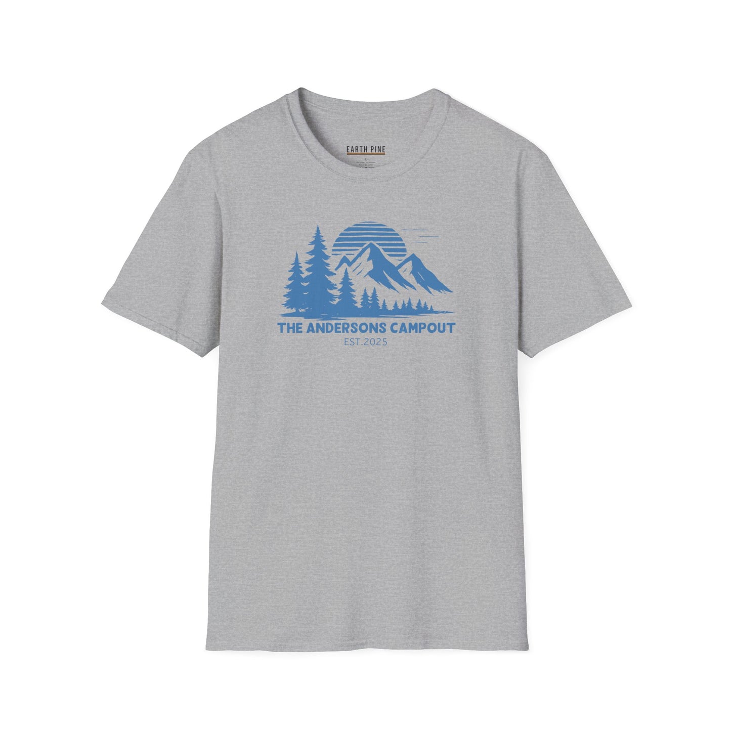 Personalized Family Campout T-Shirt