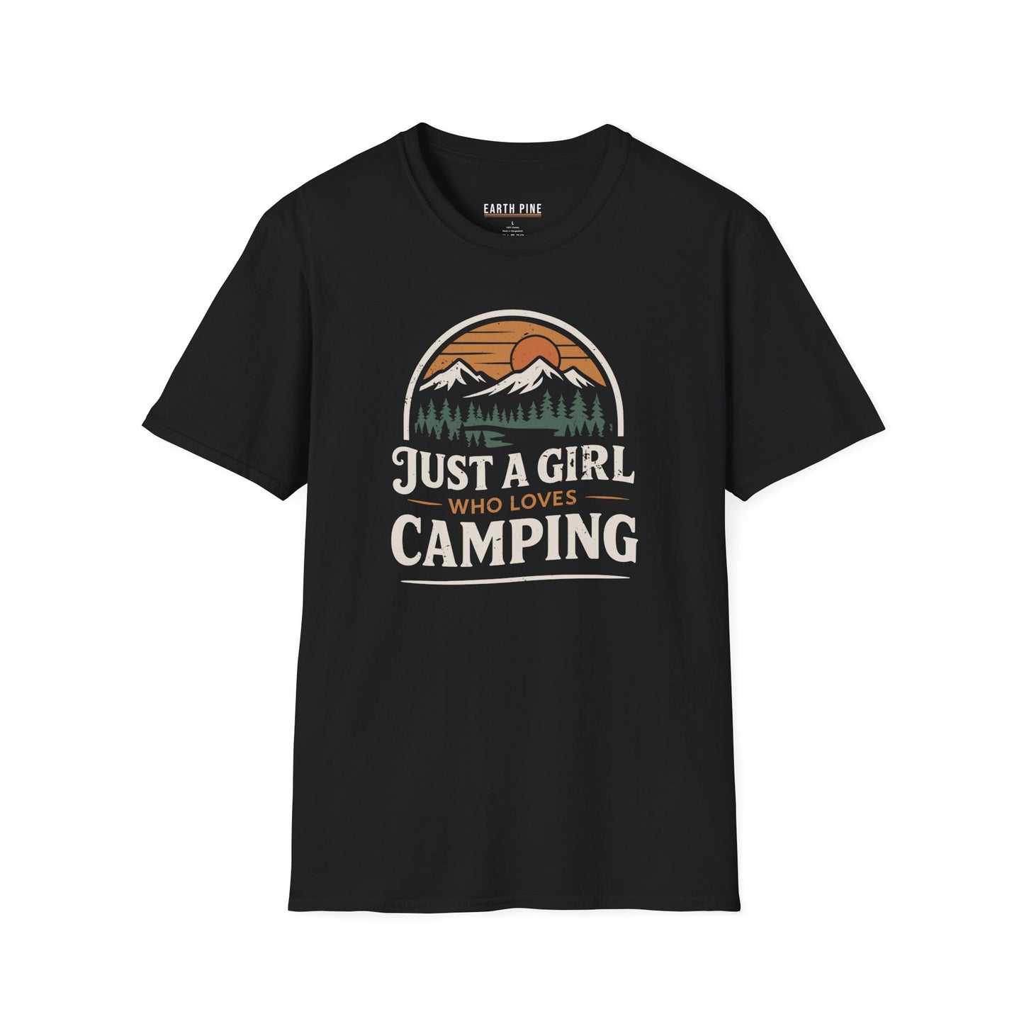 Just a Girl Who Loves Camping T-Shirt