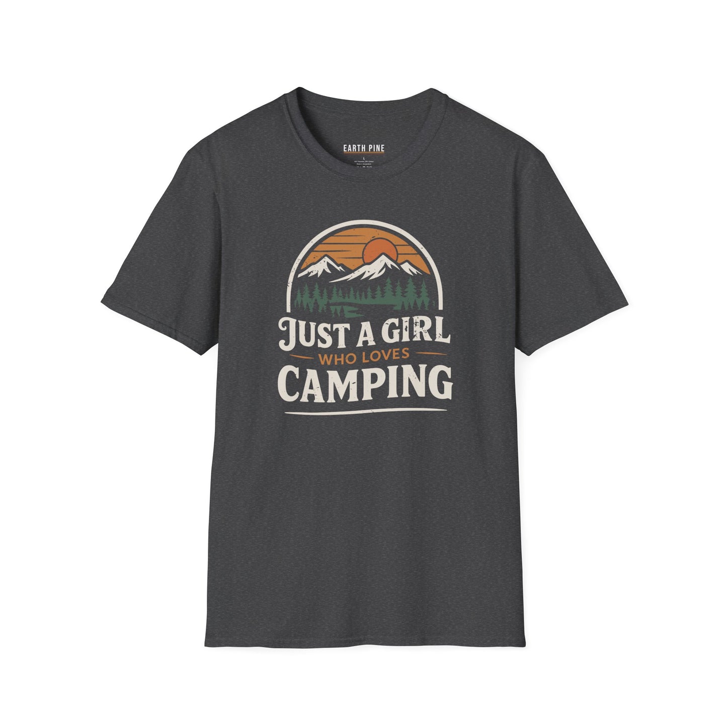 Just a Girl Who Loves Camping T-Shirt