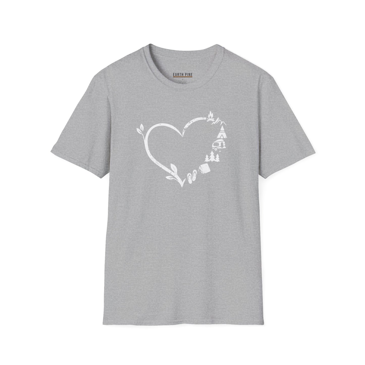 Camping Heart T-Shirt