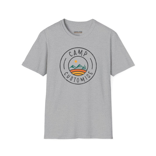 Custom Camping Logo T-Shirt